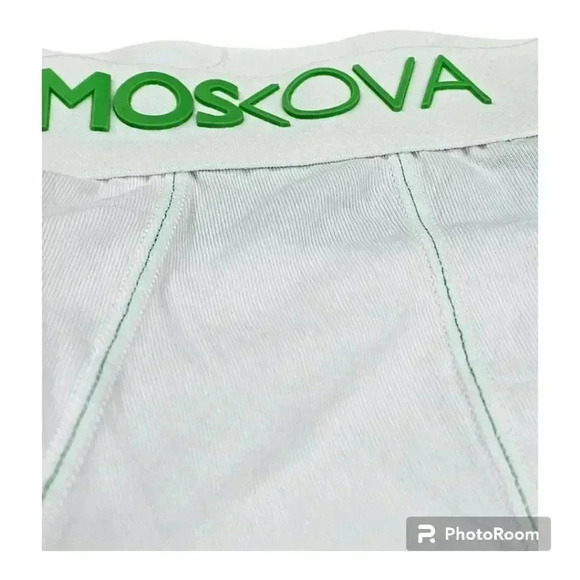 MOSKOVA M2 COTTON BOXER NWT 3 IN INSEAM WHITE STYLE # MCMUW001 XL - Picture 7 of 9